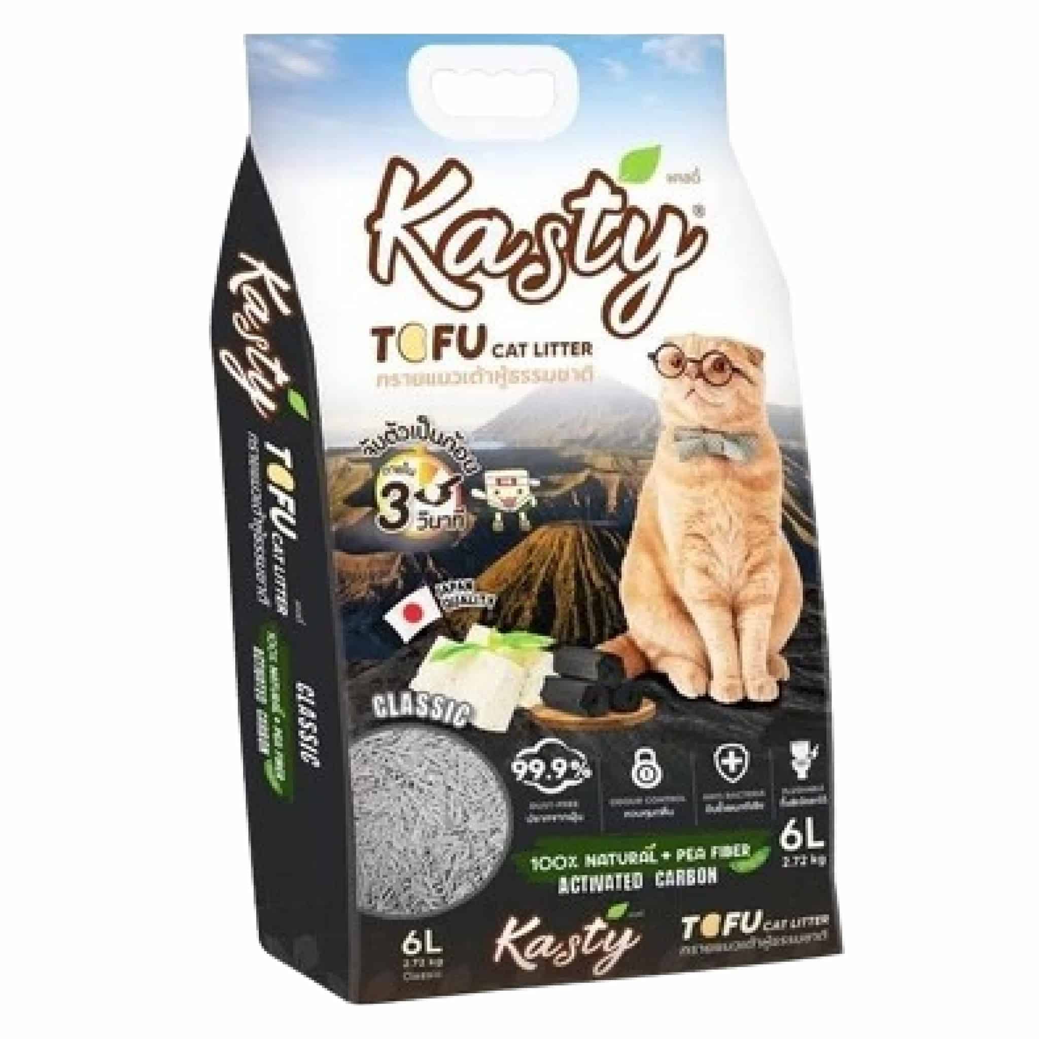Kasty กลิ่นชาโคล 6 ลิตร