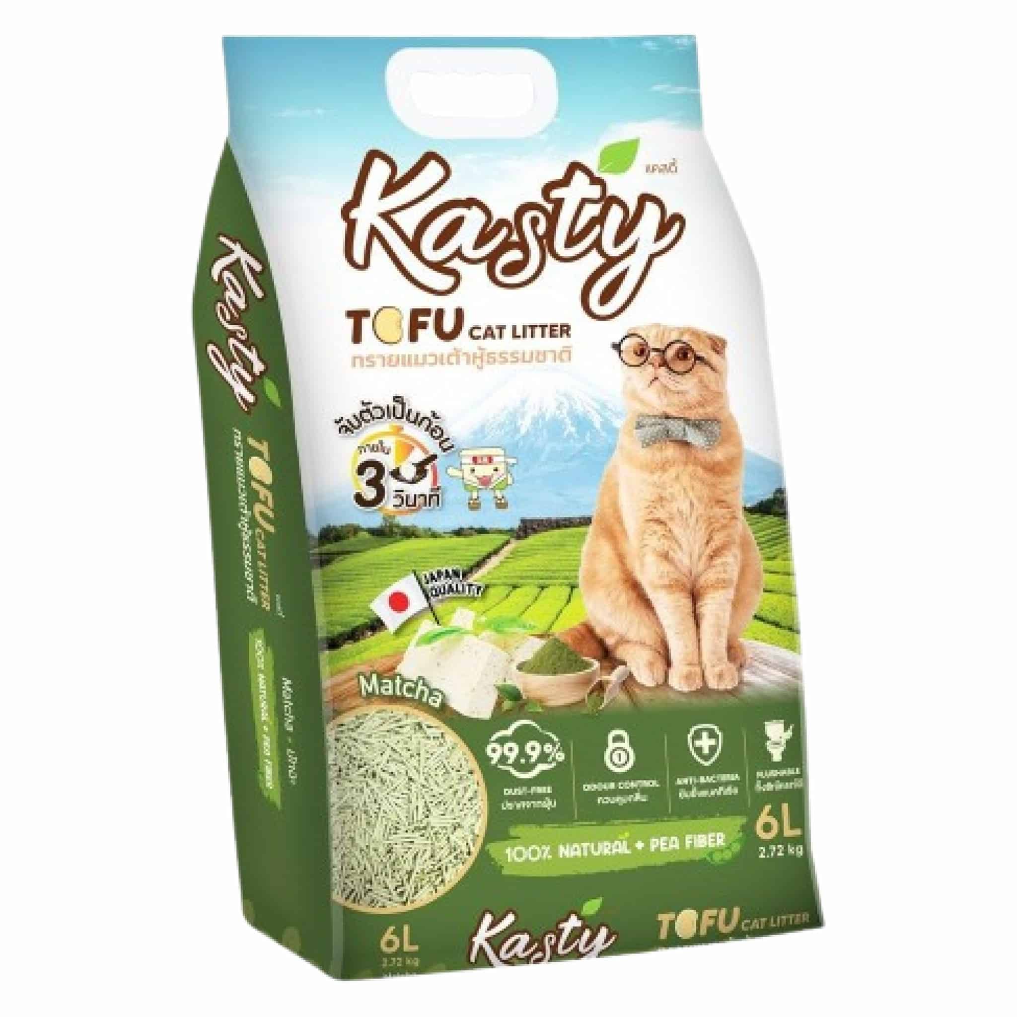 Kasty กลิ่นชาเขียว 6 ลิตร