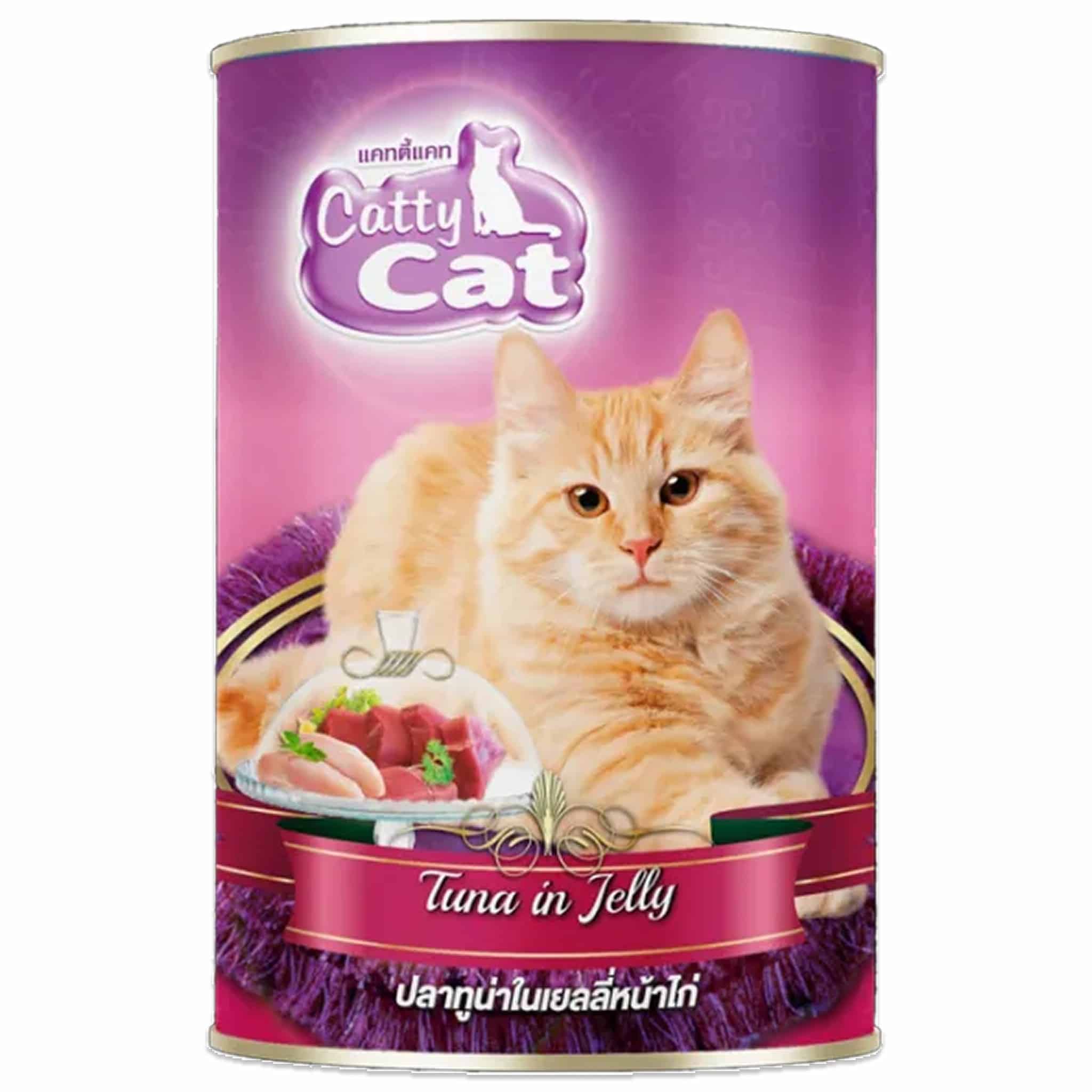 Catty Cat ปลาทูน่าในเยลลี่หน้าไก่