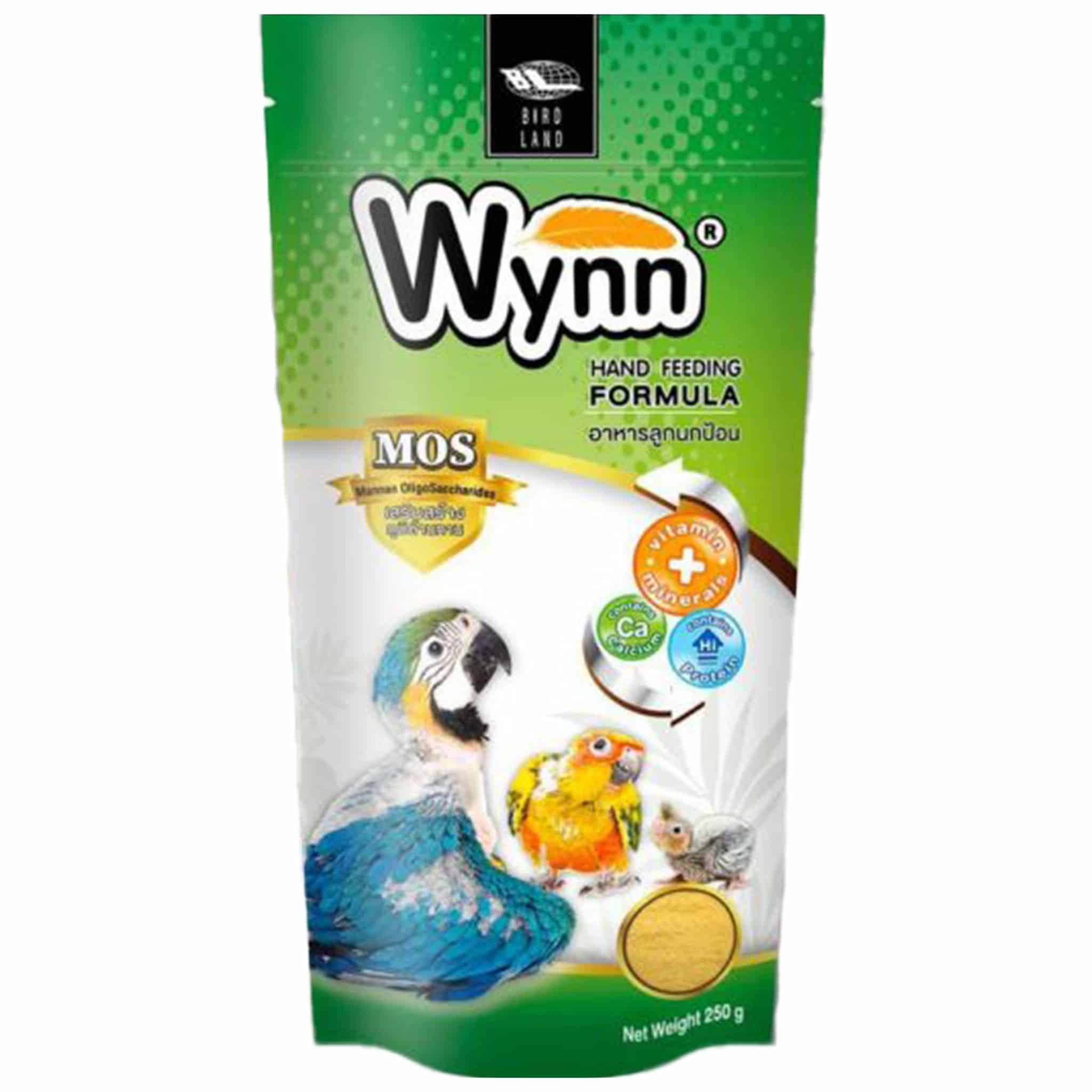 Wynn วินน์ อาหารป้อนลูกนก 250 กรัม